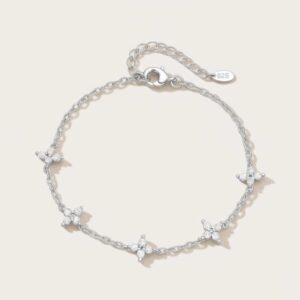 Fiore Silver Bracelet
